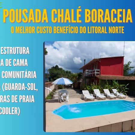 Pousada Chalé Boracéia Praia de Boraceia Exterior foto