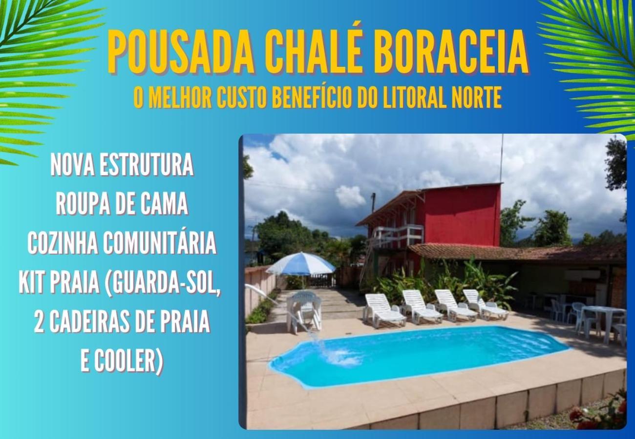 Pousada Chalé Boracéia Praia de Boraceia Exterior foto
